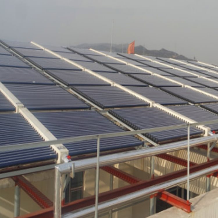 平板式太阳能建筑设计-太原天洁科技公司-吕梁平板式太阳能
